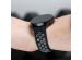 iMoshion Bracelet sportif en silicone - Connexion universelle de 18 mm - Noir / Gris