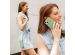 iMoshion ﻿Coque en silicone avec cordon iPhone 13 - Vert