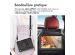 Accezz ﻿Coque arrière robuste avec bandoulière Samsung Galaxy Tab S8 Plus / S7 Plus / S7 FE - Noir