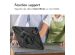 iMoshion Coque tablette avec dragonne et bandoulière Lenovo M10 Plus (3rd gen) - Noir