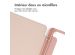 iMoshion Coque tablette rigide Trifold iPad Samsung Galaxy Tab A9 Plus - Rose