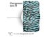 iMoshion Étui de téléphone portefeuille Design Samsung Galaxy S21 FE - Black Blue Stripes