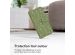 iMoshion Étui de téléphone portefeuille Design Samsung Galaxy S21 FE - Green Flowers