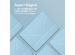 iMoshion Coque tablette Origami iPad 6 (2018) / 5 (2017) / Air 2 (2014) / Air 1 (2013) - Bleu clair