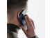 Accezz Coque arrière en cuir avec MagSafe iPhone 14 Pro Max - Nightfall Blue