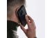 Accezz Coque arrière en cuir avec MagSafe iPhone 14 - Onyx Black