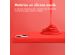 Accezz Coque Liquid Silicone Samsung Galaxy A53 - Rouge