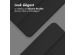 Accezz Étui de téléphone portefeuille Smart Silicone iPad 10 (2022) 10.9 pouces - Noir