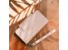 Selencia Étui de téléphone amovible en cuir végétalien iPhone 13 Pro - Rose