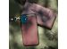 Selencia Etui portefeuille serpent amovible iPhone 13 Pro - Rouge foncé