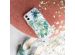 Selencia Coque très protectrice Zarya Fashion Samsung Galaxy A22 (5G) - Jungle Leaves