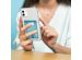 iMoshion ﻿Coque silicone avec support de passe iPhone 14 Plus - Transparent
