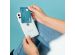 iMoshion ﻿Coque silicone avec support de passe iPhone 14 Plus - Transparent