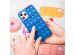 iMoshion Pop It Fidget Toy - Coque Pop It iPhone Xs / X - Bleu foncé