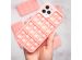 iMoshion ﻿Pop It Fidget Toy - Coque Pop It Samsung Galaxy A12 - Rose