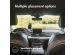 Accezz Support de téléphone pour voiture Samsung Galaxy A52 (5G) - Universel - Tableau de bord - Noir