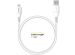 Accezz Câble Lightning vers USB iPhone 7 Plus - Certifié MFi - 1 mètre - Blanc