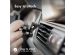 Accezz Support de téléphone voiture Samsung Galaxy S21  - Réglable - Universel - Grille de ventilation - Noir 
