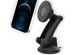 Accezz Support de téléphone voiture iPhone 13 Mini - MagSafe - Tableau de bord et pare-brise - Magnétique - Noir