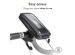 Accezz Support de téléphone vélo iPhone 13 Pro Max - Universel - Avec étui - Noir