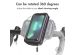 Accezz Support de téléphone vélo iPhone SE (2020) - Universel - Avec étui - Noir