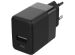 Accezz Wall Charger iPhone 8 - Chargeur - Connexion USB-C et USB - Power Delivery - 20 Watt - Noir