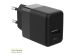 Accezz Wall Charger  iPhone 7 Plus - Chargeur - Connexion USB-C et USB - Power Delivery - 20 Watt - Noir