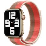 Apple Sport Loop Band Apple Watch Series 1-9 / SE - 38/40/41 mm - Pink Pomelo/Tan