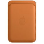 Apple Leather Wallet MagSafe (Apple Wallet 2nd generation) - Avec la fonctionnalité AirTag intégrée - Golden Brown