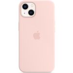 Apple Coque en silicone MagSafe iPhone 13 - Chalk Pink