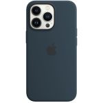 Apple Coque en silicone MagSafe iPhone 13 Pro - Abyss Blue