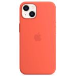 Apple Coque en silicone MagSafe iPhone 13 Mini - Nectarine