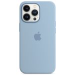 Apple Coque en silicone MagSafe iPhone 13 Pro - Blue Fog