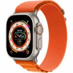 Apple Alpine Loop Band Apple Watch Series 1-9 / SE / Ultra (2) - 42/44/45/49 mm - Taille M - Orange