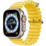 Apple Bracelet Ocean Apple Watch Series 1-9 / SE / Ultra (2) - 42/44/45/49 mm - Jaune