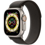 Apple Bracelet Trail Loop Apple Watch Series 1-9 / SE / Ultra (2) - 42/44/45/49 mm - Taille S/M - Noir / Gris