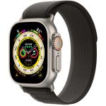 Apple Bracelet Trail Loop Apple Watch Series 1-9 / SE / Ultra (2) - 42/44/45/49 mm - Taille M/L - Noir / Gris