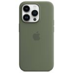 Apple Coque en silicone MagSafe iPhone 14 Pro - Olive
