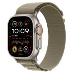 Apple Alpine Loop Band Apple Watch Series 1-9 / SE / Ultra (2) - 42/44/45/49 mm - Taille L - Olive