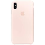 Apple Coque en silicone iPhone Xs Max - Pink Sand