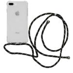 iMoshion Coque avec cordon iPhone 8 Plus / 7 Plus - Noir Dorée