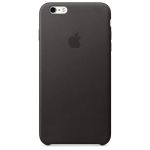 Apple Coque Leather iPhone 6(s) Plus - Black