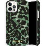 Selencia Coque Maya Fashion iPhone 12 (Pro) - Green Panther