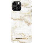 iDeal of Sweden Coque Fashion iPhone 12 Pro Max - Golden Pearl Marble