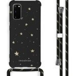iMoshion Coque Design avec cordon Samsung Galaxy S20 - Etoiles - Noir