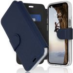 Accezz Étui de téléphone Xtreme Wallet iPhone 12 Mini - Bleu foncé