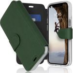 Accezz Étui de téléphone Xtreme Wallet iPhone 12 Mini - Vert foncé
