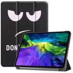 iMoshion Coque tablette Design Trifold iPad Pro 11 (2018 - 2022) - Don't touch