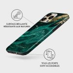 Burga Coque arrière Tough iPhone 13 Pro - Emerald Pool