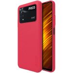 Nillkin Coque Super Frosted Shield Xiaomi Poco M4 Pro 5G - Rouge